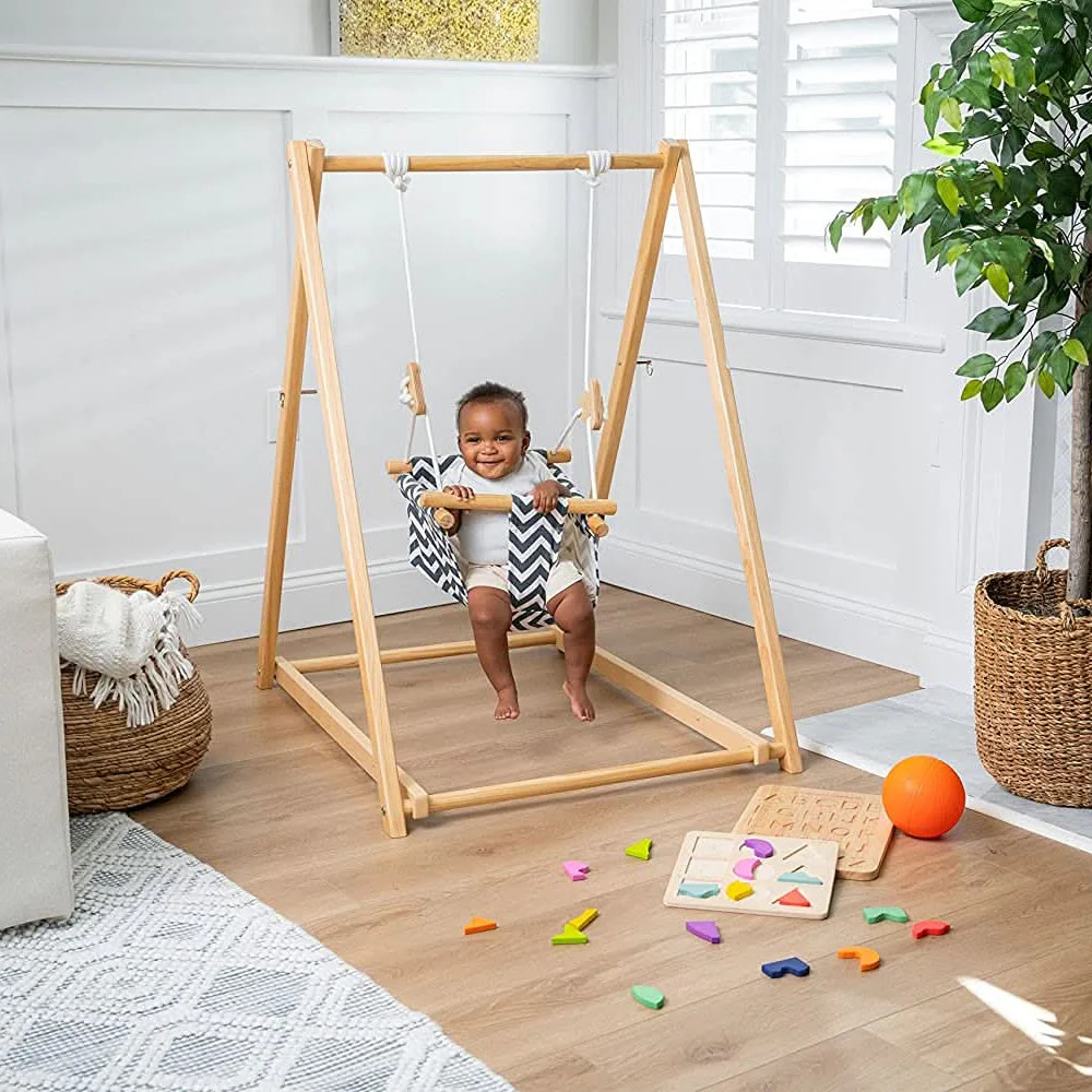 Foldable Toddler & Baby Swing Set | Spruce From Avenlur | Avenlur