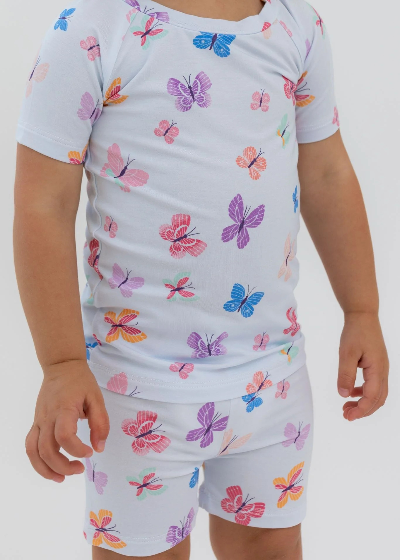 Butterflies Short Sleeve Set | Tiny Jams