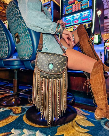 Gift idea for her - Louis Vuitton bag - western fashion - country concert / Nashville - country - cowgirl boots - booties - winter boots 

#LTKitbag #LTKsalealert #LTKstyletip