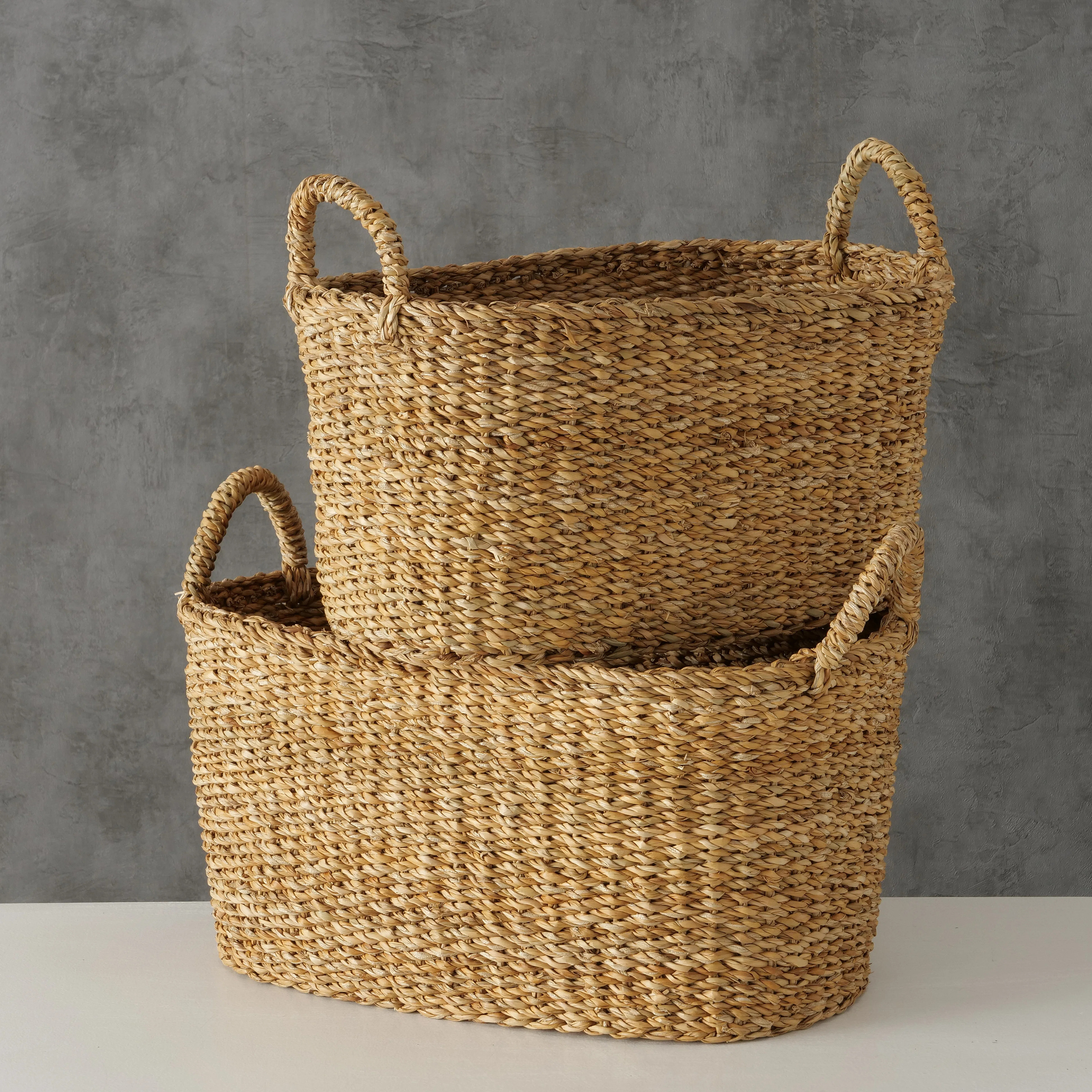 Hand Woven Wicker Laundry Basket | Wayfair North America