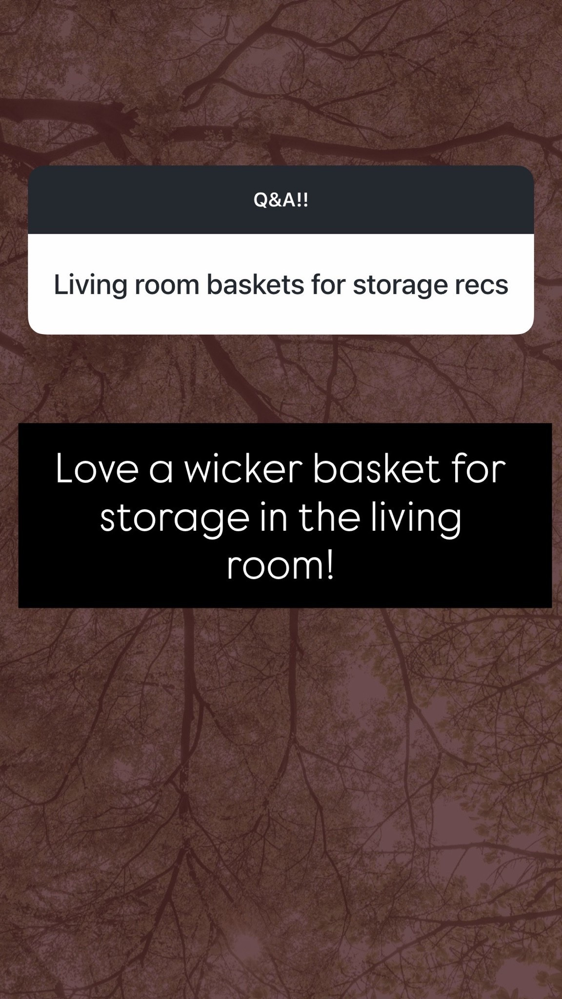 Baskets!