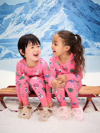 Printed Snug-Fit Pajama Set for Toddler & Baby | Old Navy (US)