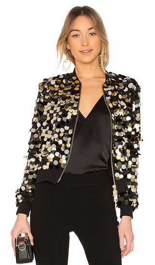 RACHEL ZOE Emilia Jacket in Gold | Revolve Clothing (Global)