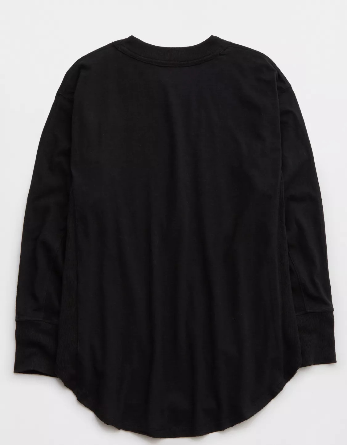 Aerie Long Sleeve Oversized Boyfriend T-Shirt | Aerie