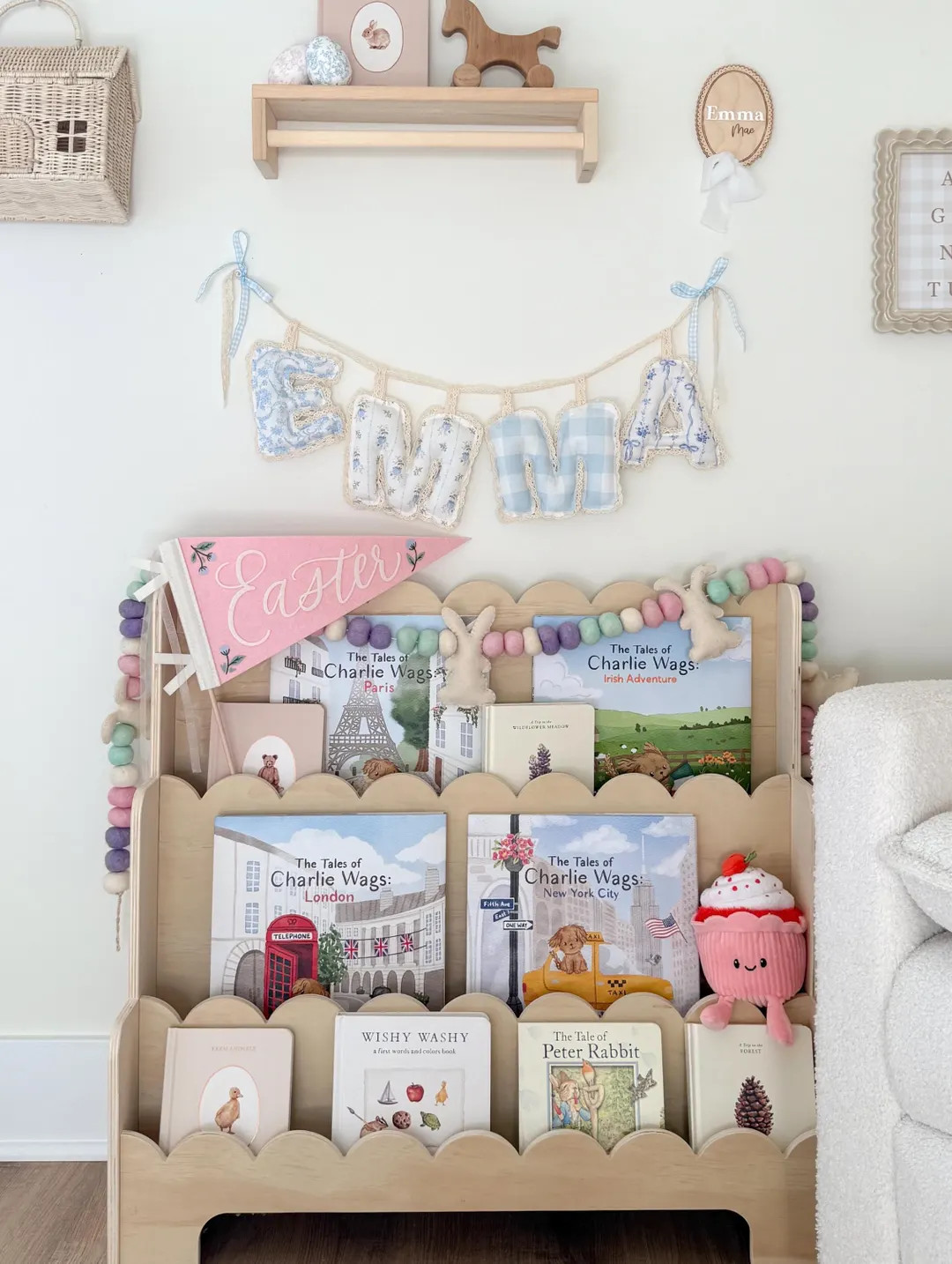 Customizable Name Banner: Hand-sewn Name Banner, Birthday signs, Nursery Decor, Baby shower and E... | Etsy (US)