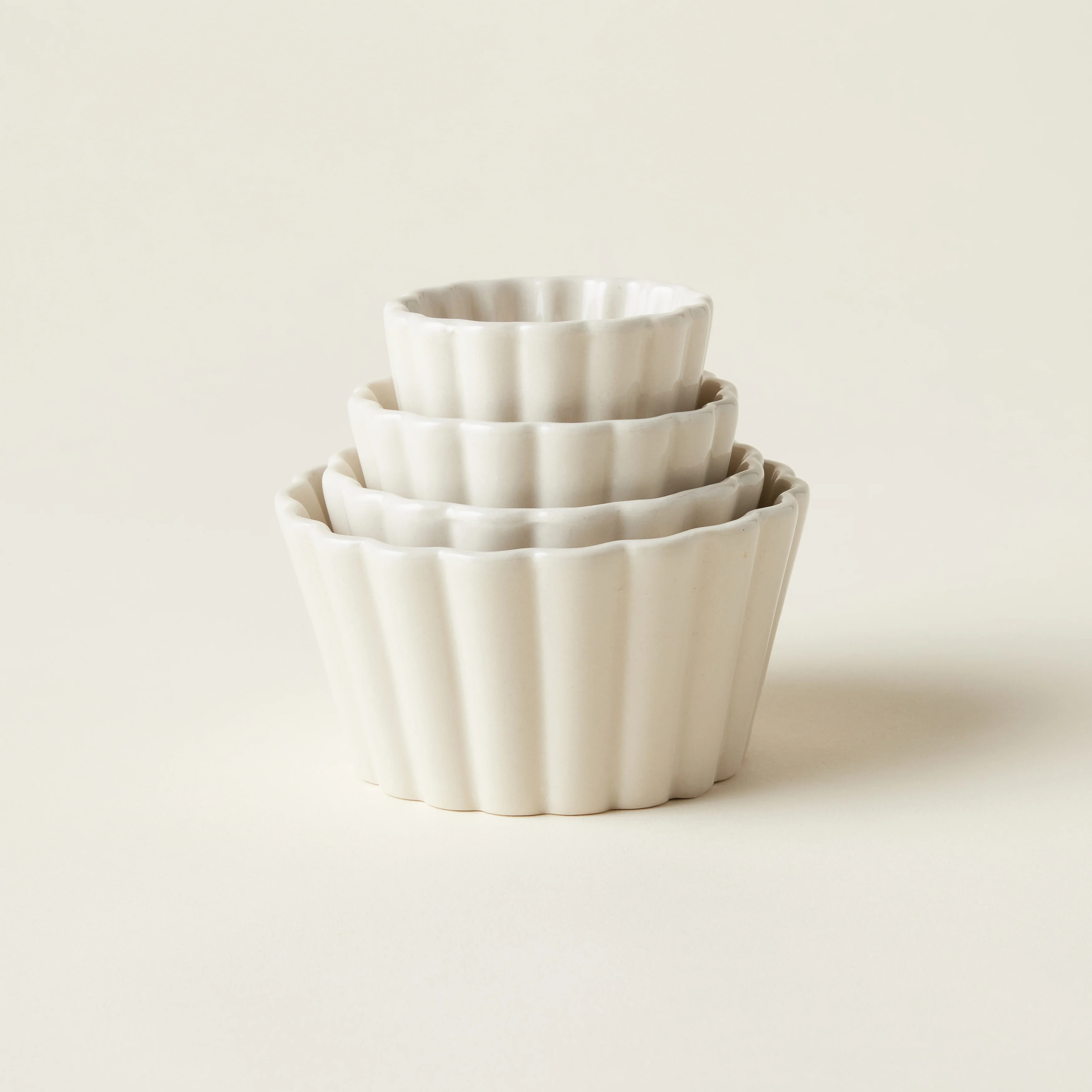 Stoneware Fluted Dish Set | Kate Marker Home