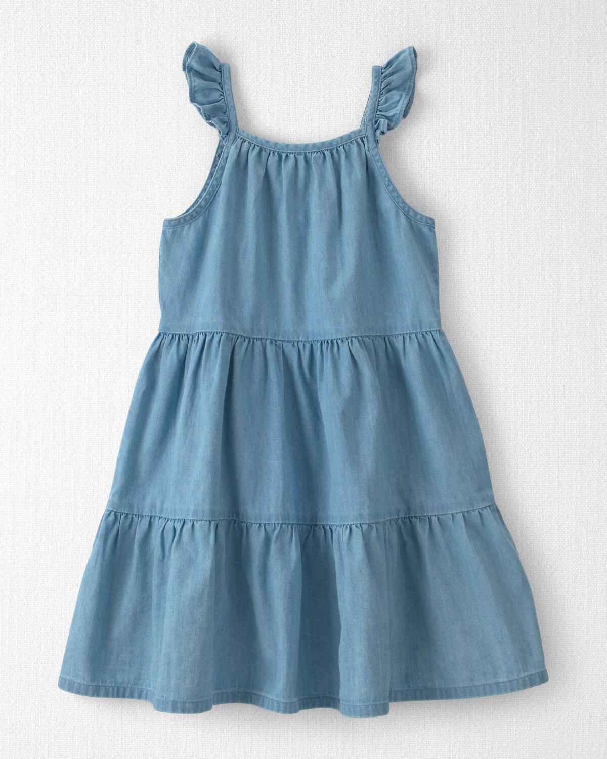 Girls Organic Cotton Chambray Dress - Little Planet | Carter's | Carter's Inc