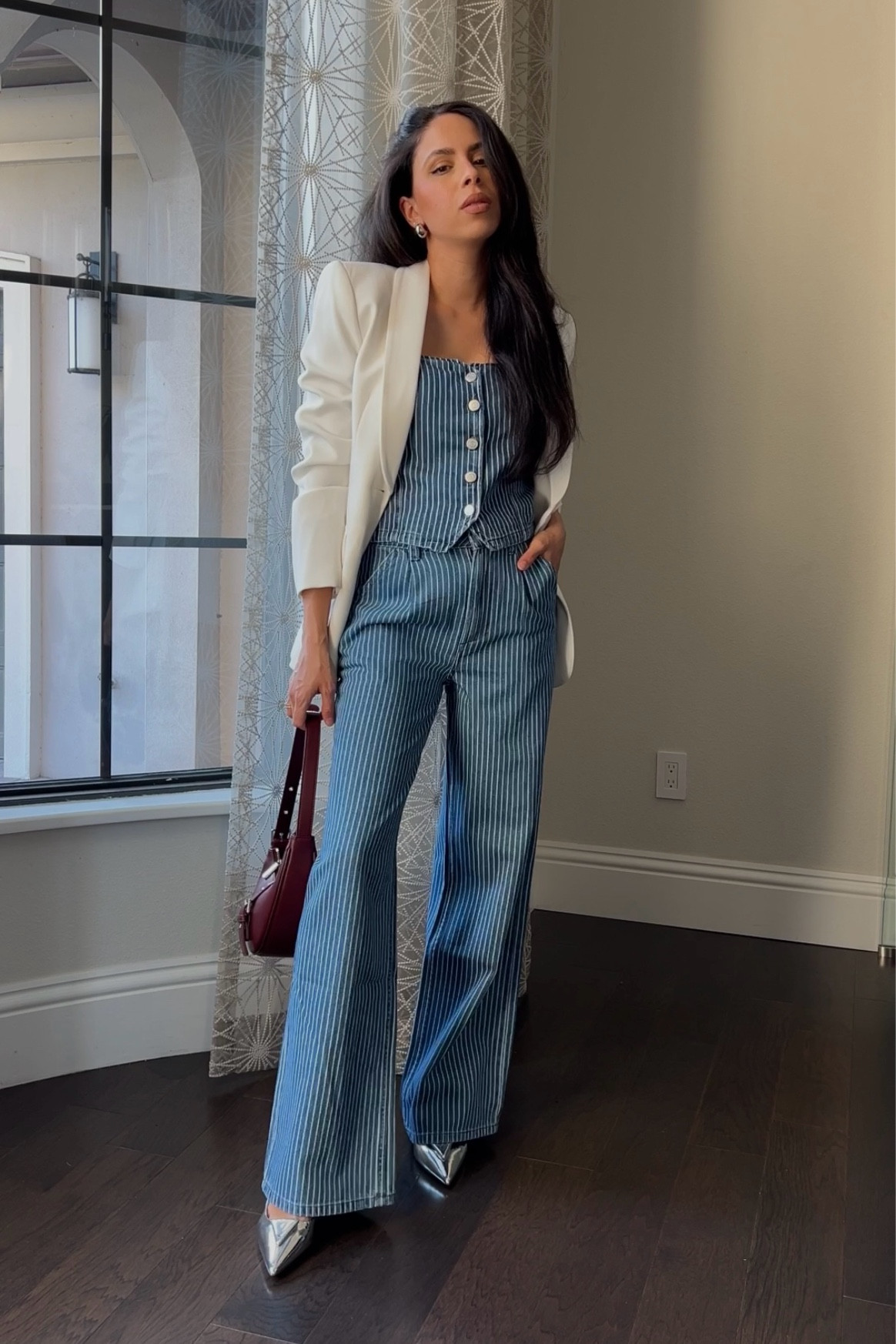 #ootd denim set

#LTKfindsunder100 #LTKstyletip #LTKworkwear