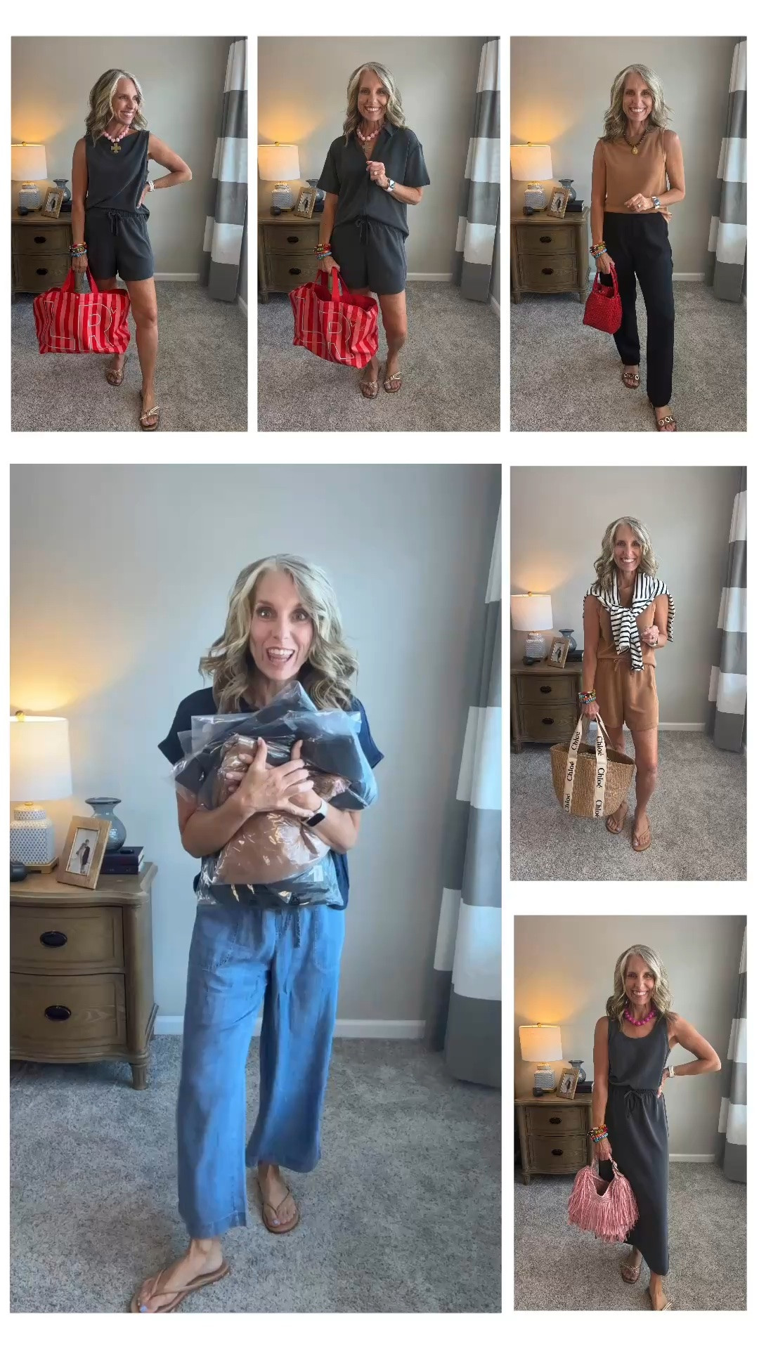 New styles from @Spanx
We love AirEssentials and the new shorts are so cute. Love the curved hem and the matching boatneck tank. Wearing smalls in both and in pants. Wearing XS in the dress and shirt sleeve top. You want these! Trust me. Use LISAXSPANX for 15% off your first Spanx purchase and FREE shipping 
#spanxpartner

#LTKgrwm #LTKootd #LTKOver40