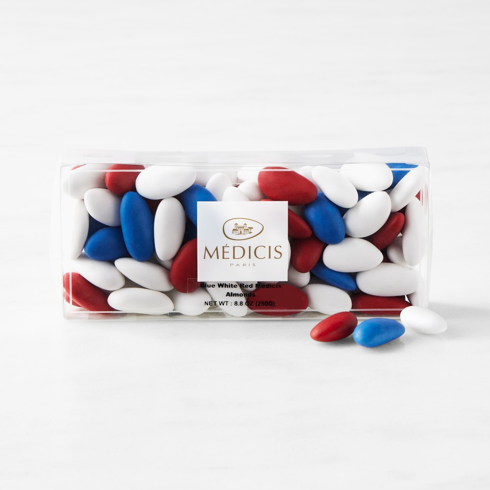 Médicis Red, White &amp; Blue Almonds | Williams-Sonoma