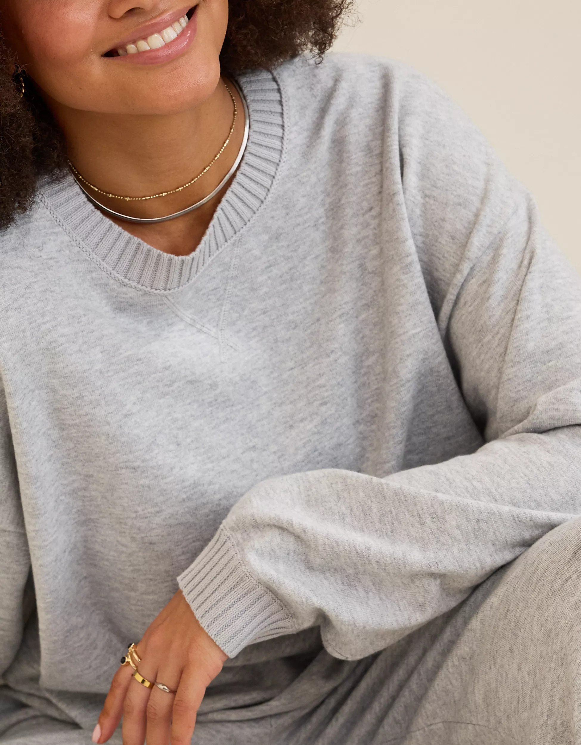 Aerie Sunday Soft Crew Sweater | Aerie