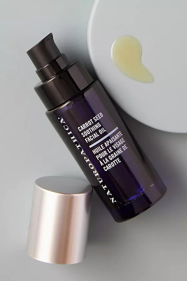 Naturopathica Carrot Seed Soothing Facial Oil By Naturopathica in Blue | Anthropologie (US)
