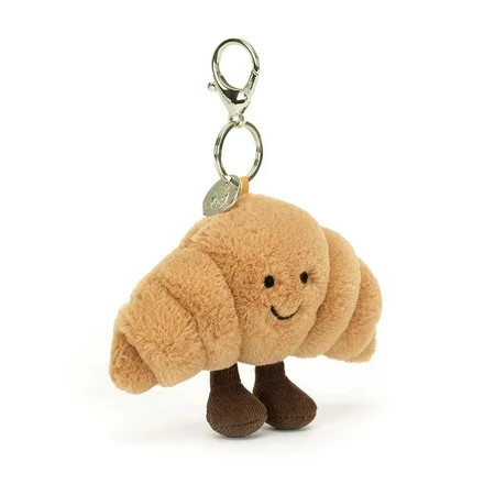 Jellycat-Plush Toy | Food and Drink Plush Keychain | Great Gift Idea Amuseables Croissant Bag Charm 5.11inches | Walmart (US)