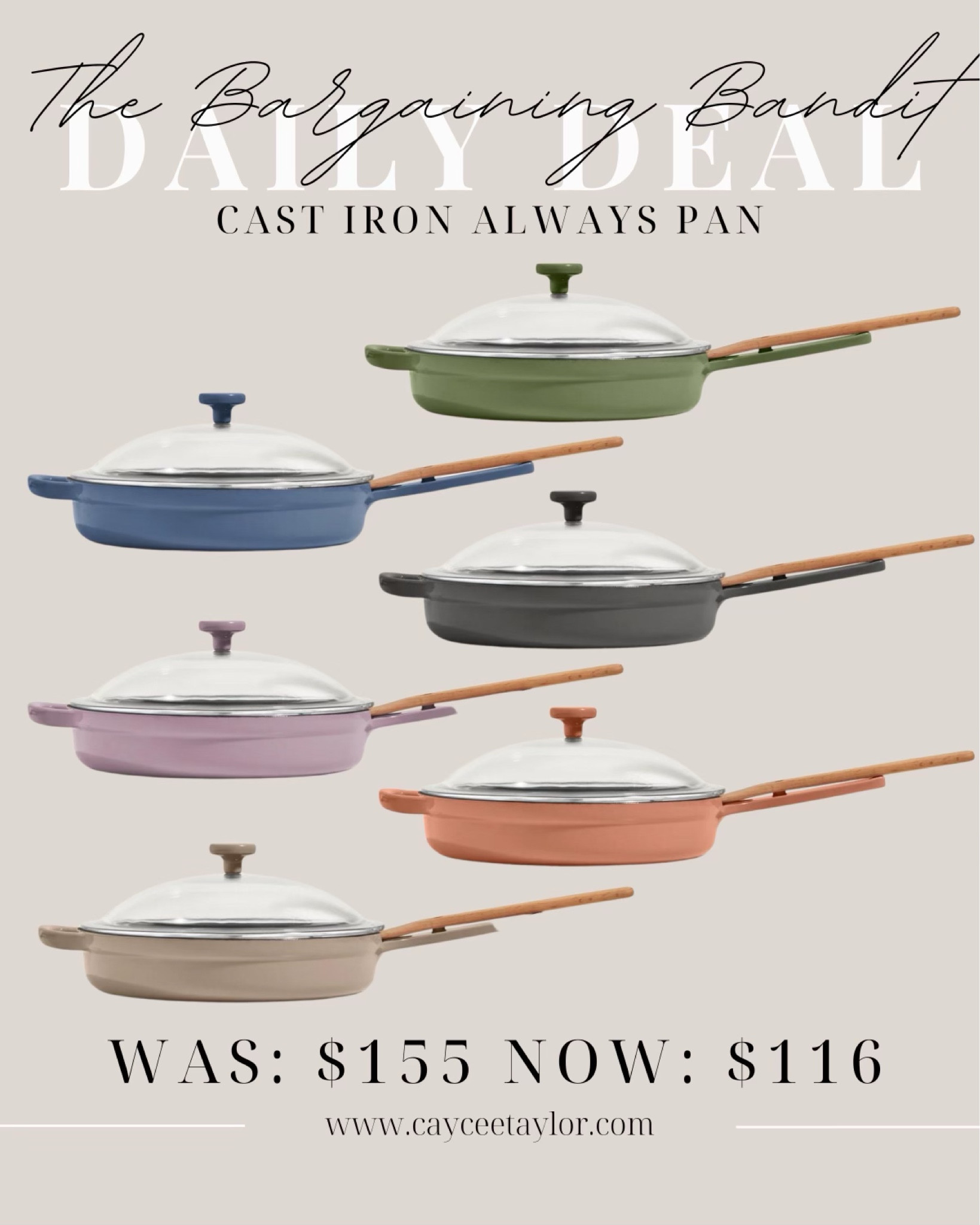 Cast Iron Always Pan curated on LTK