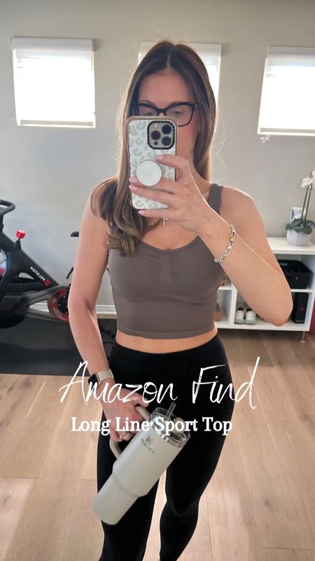 Amazon find. Perfect for low impact workouts. Soft and flattering fabric. Wearing a medium. Set of 2. 

Amazon fashion. Amazon find. Crop top. Athleisure. Fitness. Body con. Work out tops  

#LTKFitness #LTKstyletip #LTKFind