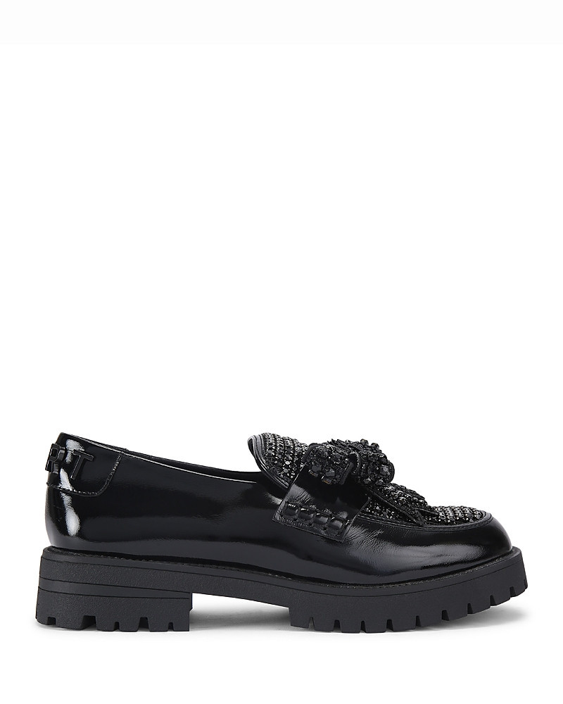 Kurt Geiger London Women's Bow Crystal Loafers | Bloomingdale's (US)