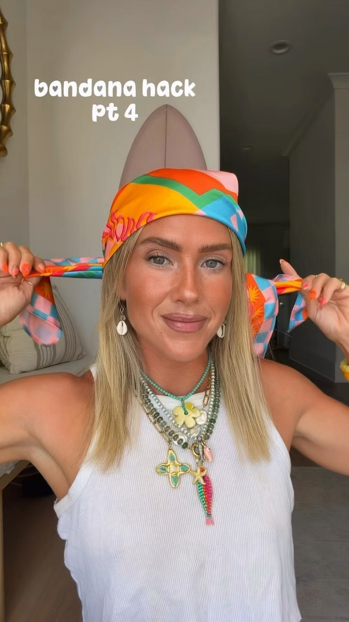 Bandana Hack! I linked all of the products I used 🩷🩷

#LTKdayinmylife #LTKBeauty #LTKmorningroutine