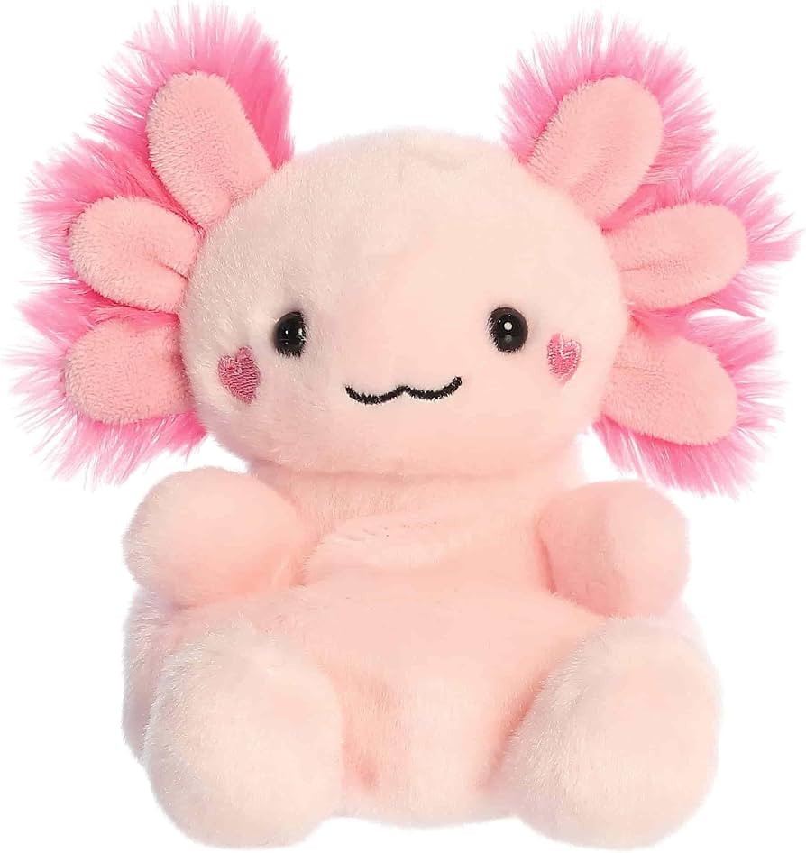 Aurora Adorable Palm Pals Xena Love Axolotl Stuffed Animal - Fun Seasonal Plush for Kids and Adul... | Amazon (US)