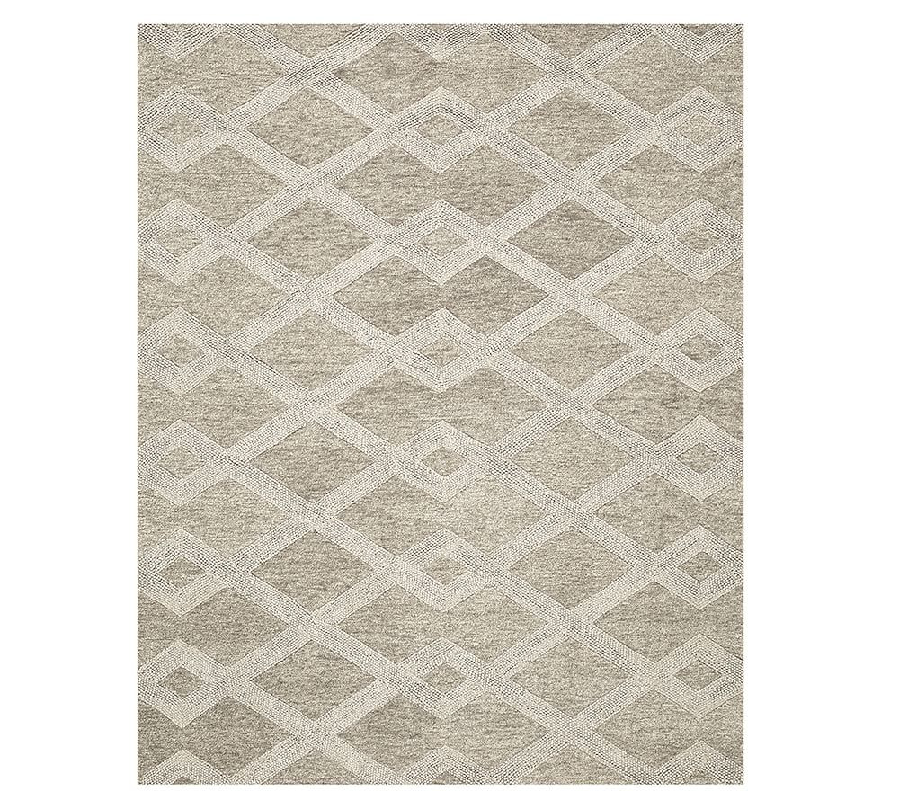 Chase Textured Hand-Tufted Wool Rug | Pottery Barn (US)