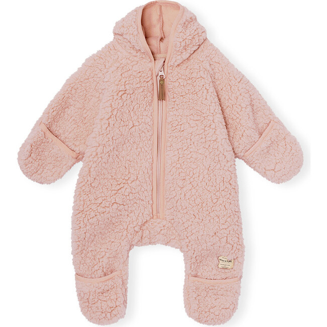Adel Teddy Romper, Cloudy Rose | Maisonette