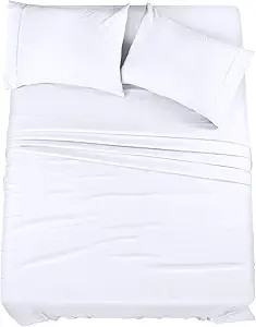 Utopia Bedding Full Bed Sheets Set - 4 Piece Bedding - Brushed Microfiber - Shrinkage and Fade Re... | Amazon (US)