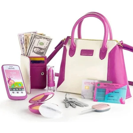 Litti Pritti Little Girls Purse | Pretend Play My First Purse Set | Walmart (US)