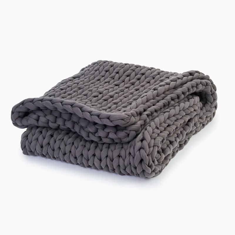 Knitted Weighted Blanket made of organic cotton - Cotton Napper | Bearaby US