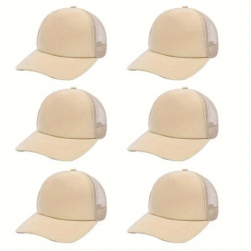 Unisex Classic Mesh Trucker Hats Breathable Adjustable Sun - Temu | Temu Affiliate Program