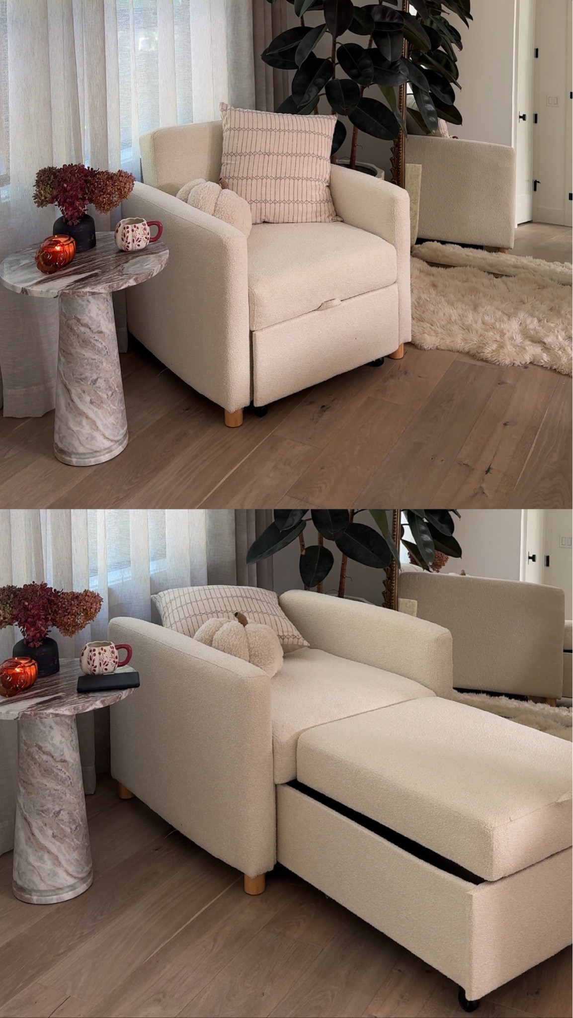 Convertible sleeper chairs. It’s actually so comfy!!! @walmart #walmartpartner #walmarthome

#LTKSaleAlert #LTKHome