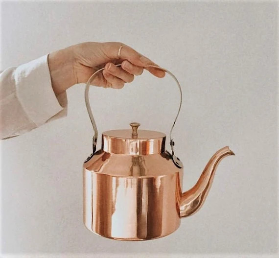Copper Kettle  Tea Kettle  Kettle With Brass Handle  | Etsy | Etsy (US)