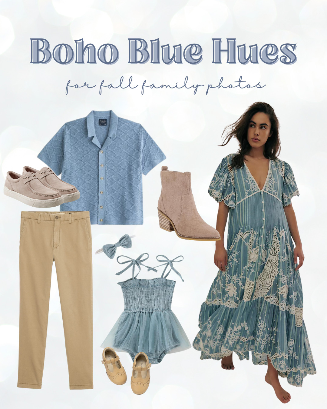 These are great picks but not all together of course, that would be too much blue for one family to wear all together. But, if you want to add some blue pieces into your family photo outfits, these are some great choices! 😍

 

#LTKStyleTip #LTKFamily #LTKSeasonal