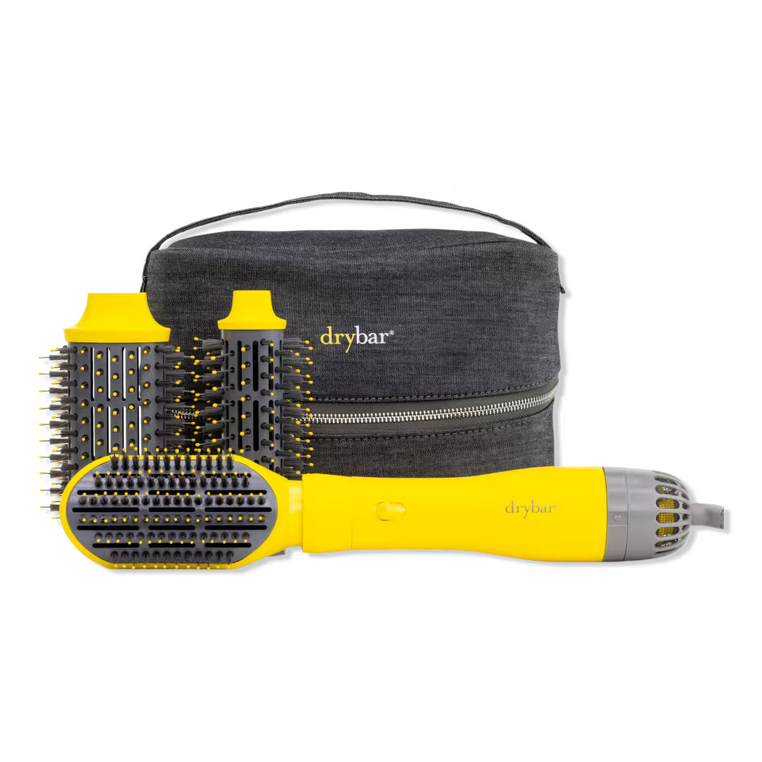 Three Looks, One Tool. Drybar's Triple Shot Interchangable Blow-Dryer Brush includes interchangea... | Ulta
