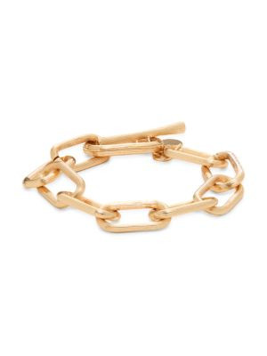 AllSaints Goldtone Bamboo Link Bracelet on SALE | Saks OFF 5TH | Saks Fifth Avenue OFF 5TH