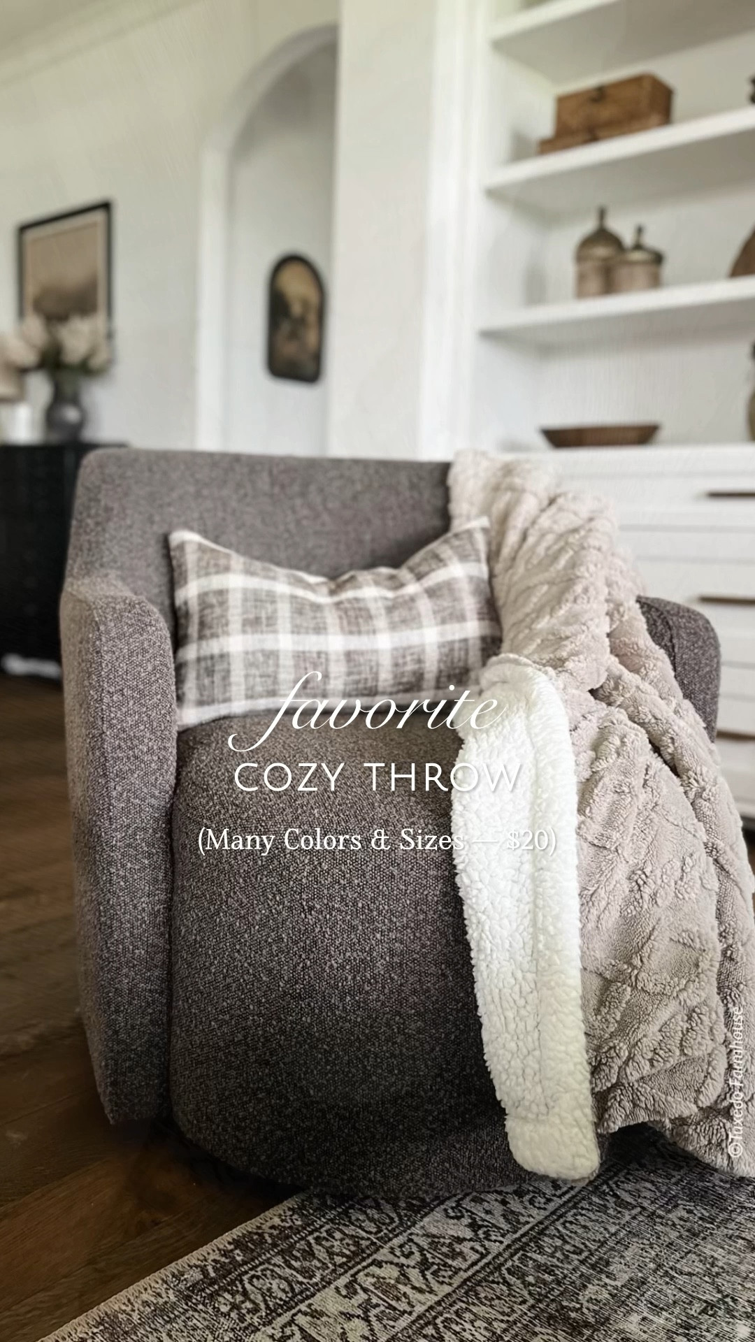 When I need a cozy throw blanket, this is the one I grab. It’s my personal favorite because it is sooo soft and the perfect weight. I have the the personal size — 50x60 — but it comes in larger sizes and many colors. It’s a great gift idea as well  

#LTKSeasonal #LTKHome #LTKFindsUnder50