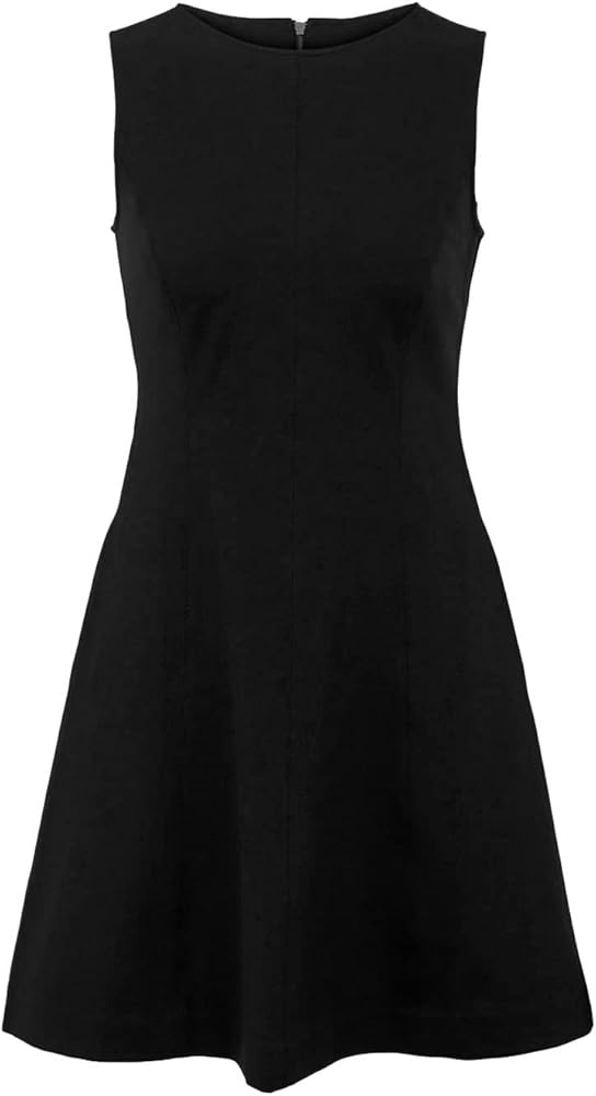 SPANX Women's Black Fit & Flare The Perfect Black Sleeveless Dress | Amazon (US)