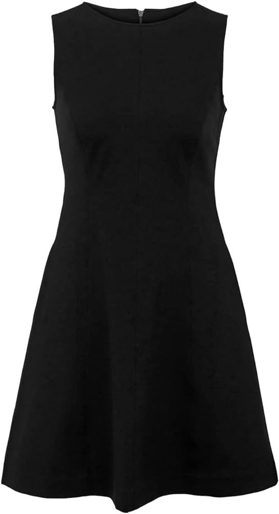 SPANX Women's Black Fit & Flare The Perfect Black Sleeveless Dress | Amazon (US)