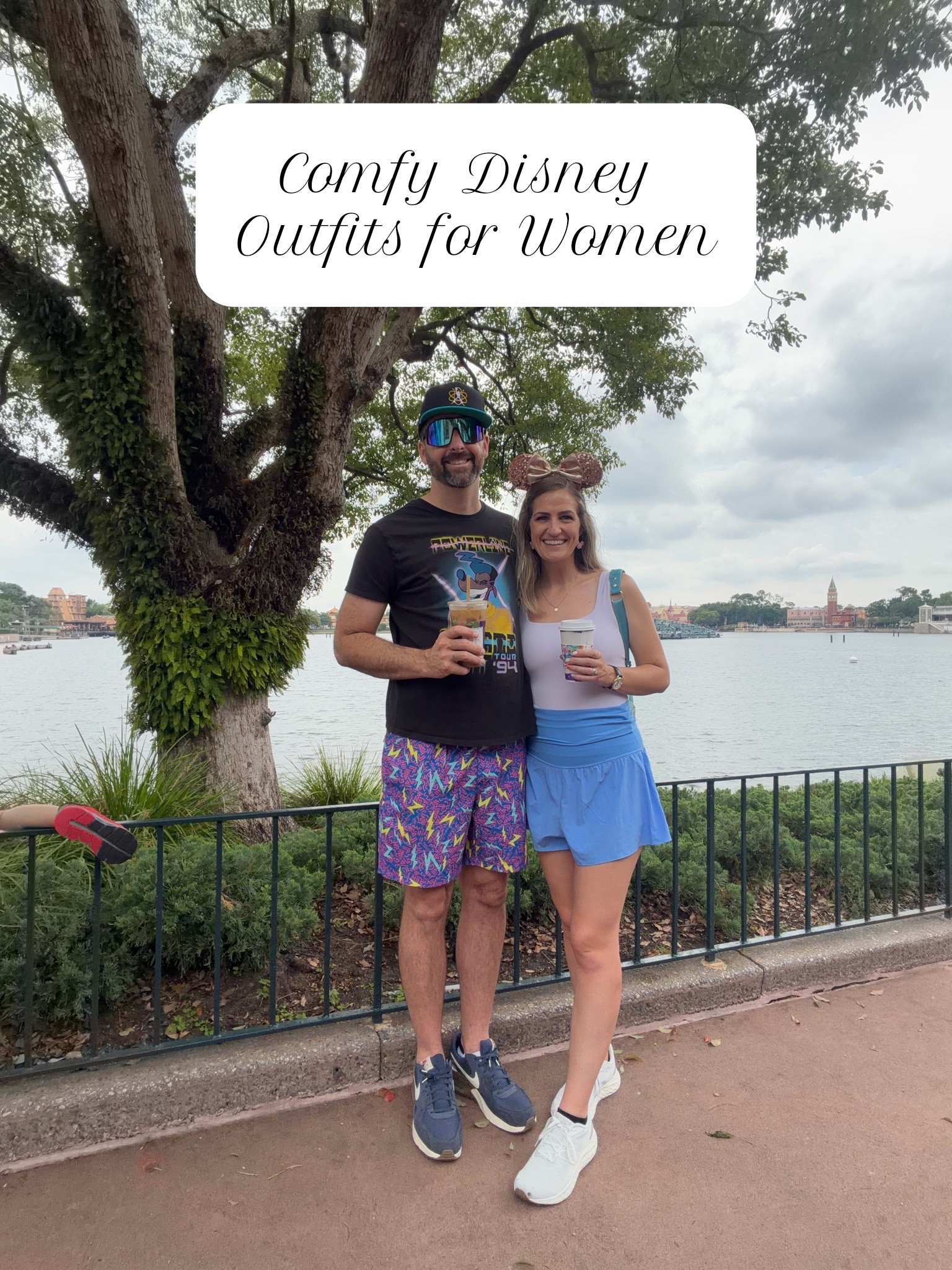 This buttery outfit is perfect for Disney parks or summer!! The top has a built in bra and the shorts have a built in shorts under the flow.

#LTKmomlife #LTKTravel #LTKSeasonal