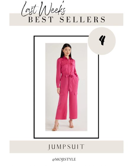 This gorgeous pink jumpsuit is one of this week’s best sellers! It’s from Walmart and I just bought it in every color! Perfect for spring and summer fashionn

#LTKfindsunder50 #LTKSeasonal #LTKstyletip