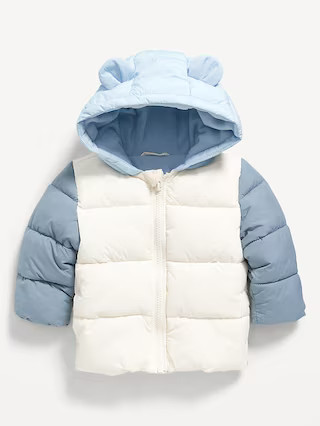 Water-Resistant Hooded Critter Puffer Jacket for Baby | Old Navy (US)