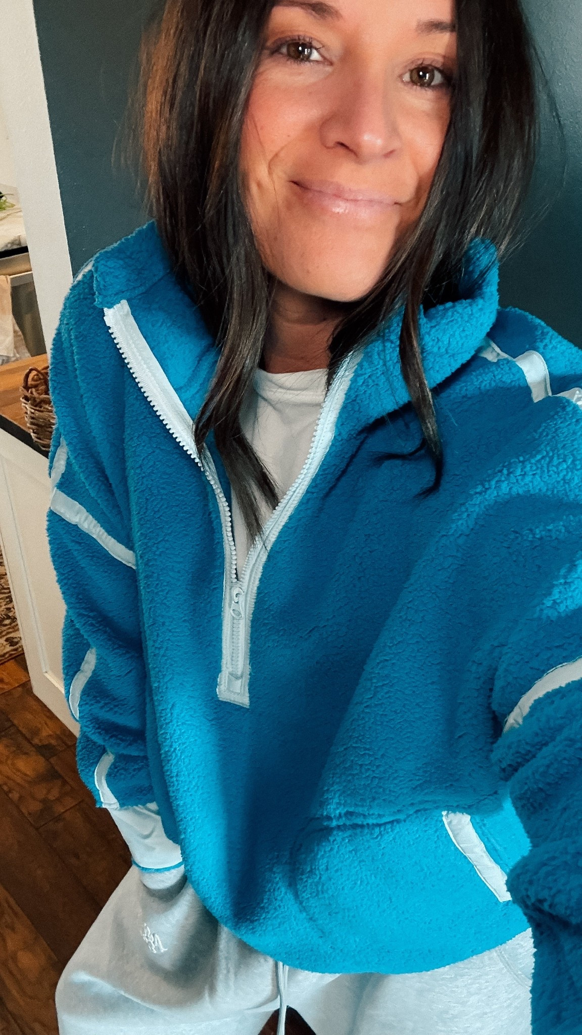 I love this sweater (comes in so many color variations!) and sweats!! The sweats come with a matching sweater and it is equally as comfy and stylish! 

#matchingset #lookforless #color #halfzipsweater #sweater #sweatpants 

#LTKgrwm #LTKmorningroutine #LTKTall
