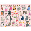 Cool Cats A-Z: 1000 Piece Family Puzzles - Mudpuppy Puzzles | Maisonette | Maisonette