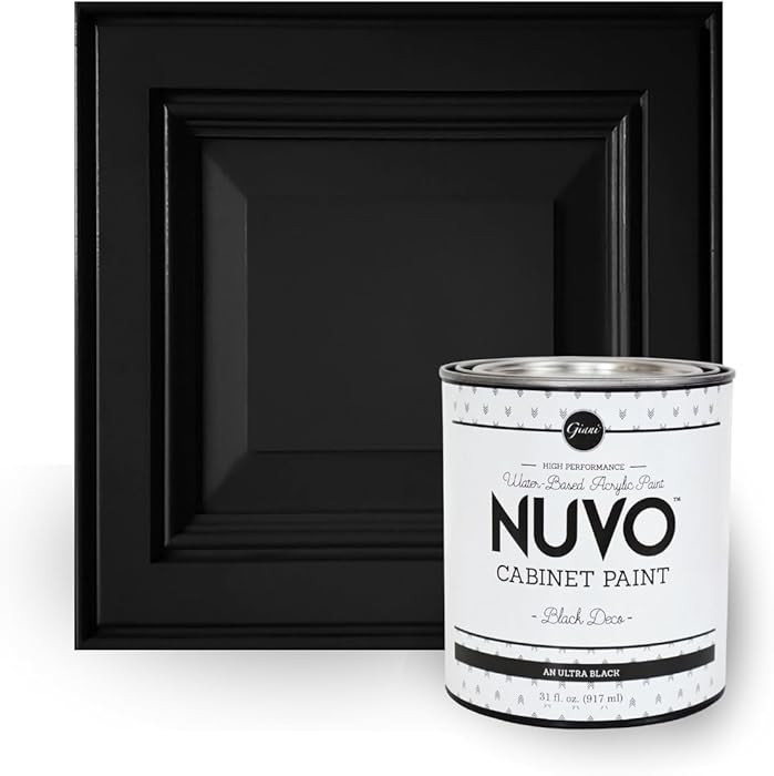 Nuvo Cabinet Paint, Black Deco (Quart) | Amazon (US)