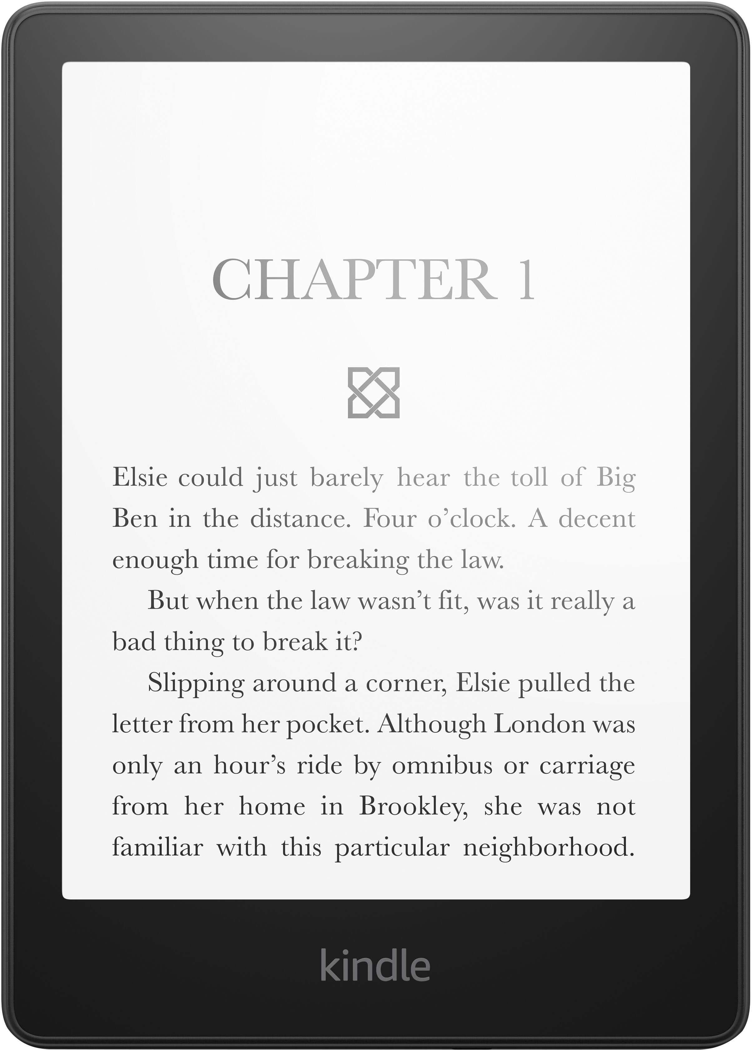 Amazon Kindle Paperwhite  (8 GB ) Now with a 6.8" display and adjustable warm light 2022 Black B0... | Best Buy U.S.