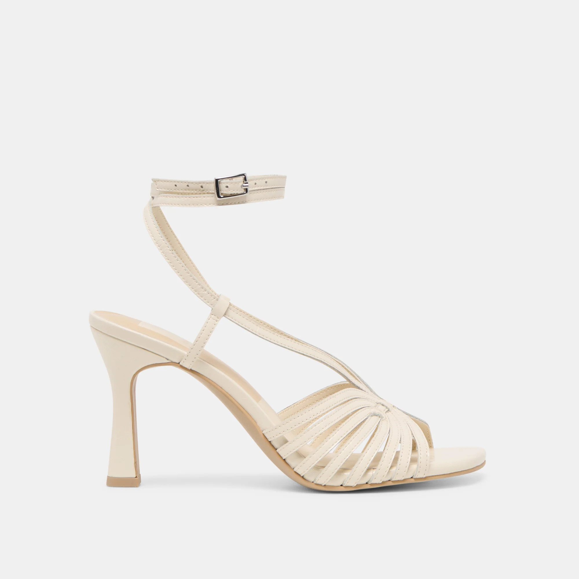 Nivana Off White Crinkle Patent Heels | Dolce Vita | DolceVita.com