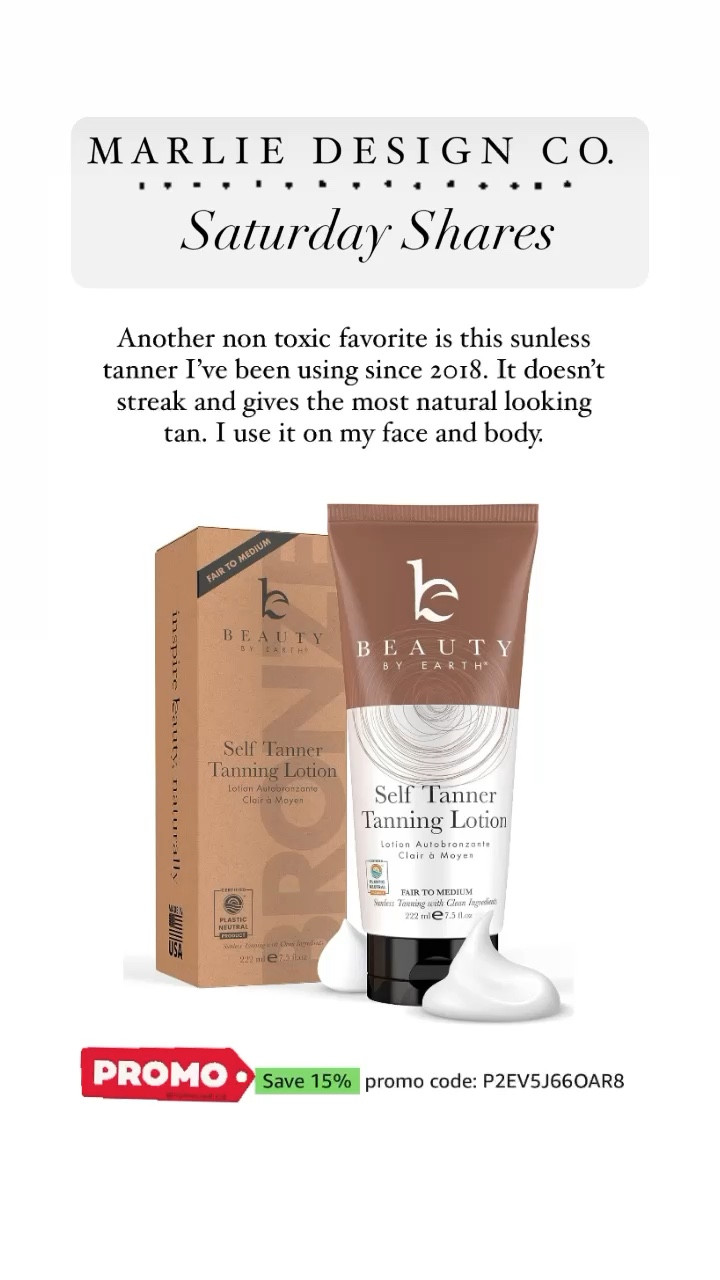 Beauty By Earth Self Tanner | non toxic self tanner | clean self tanner | streak free self tanner | Amazon | Amazon finds | all natural self tanner 

#LTKbeauty #LTKunder50 #LTKsalealert