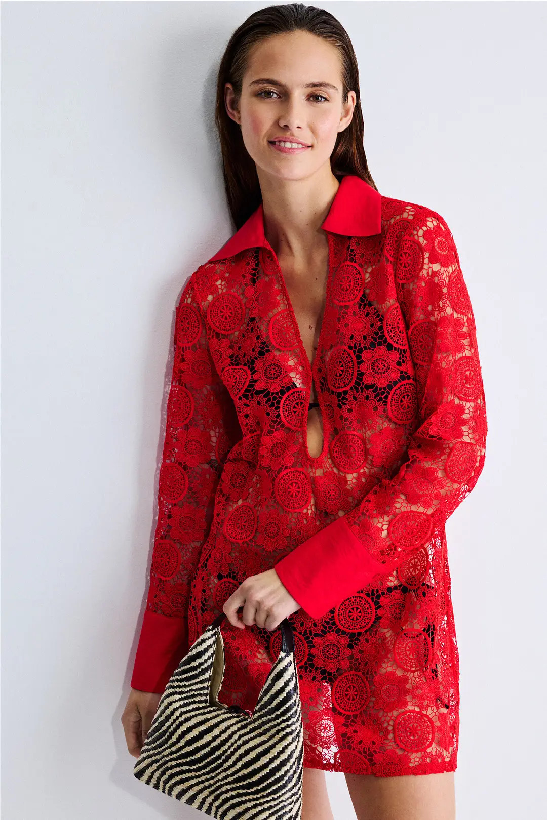 Collared Mini Cover Up Dress | Rent the Runway