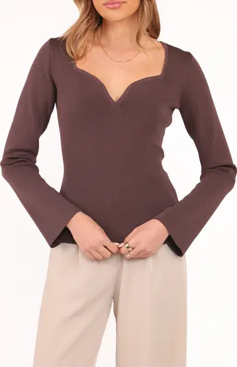 Trinity Sweetheart Neck Knit Top | Nordstrom