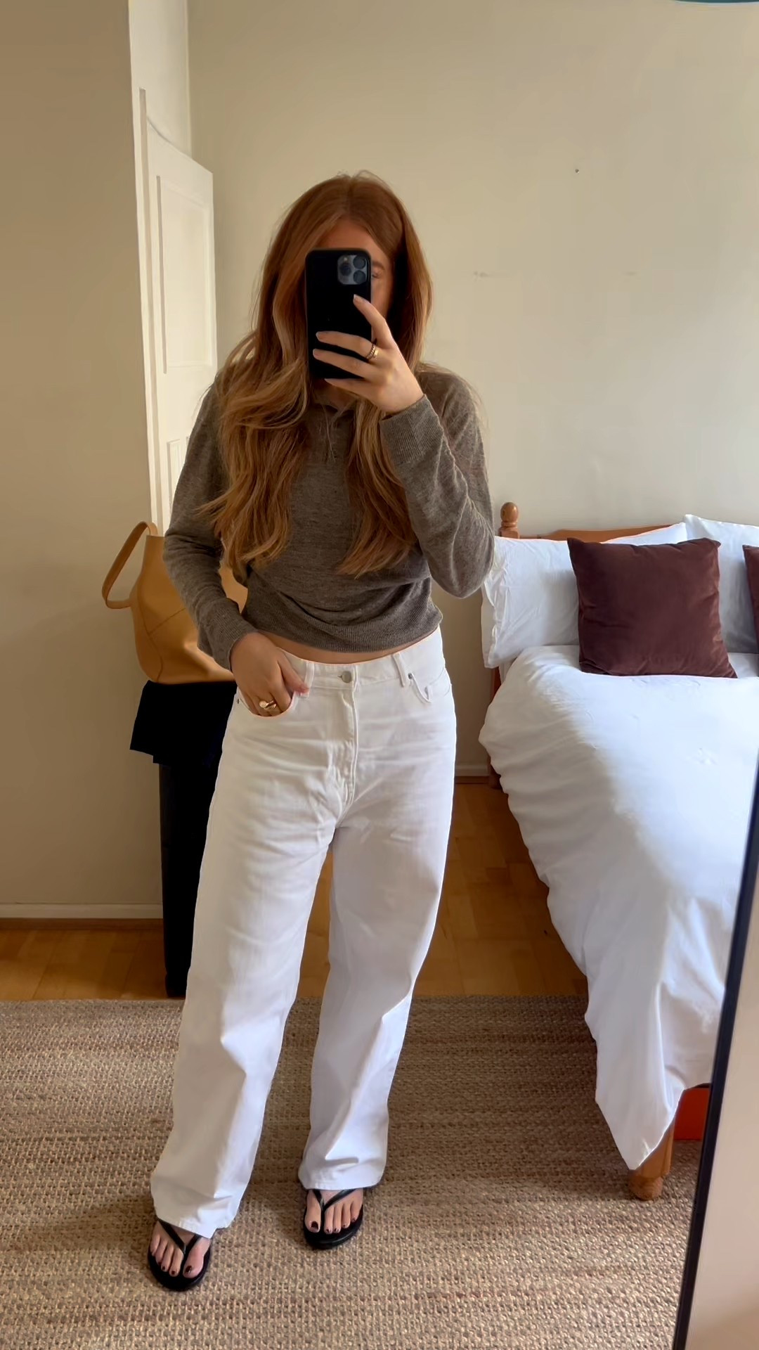 White jeans ootd

#LTKmodest #LTKstyletip