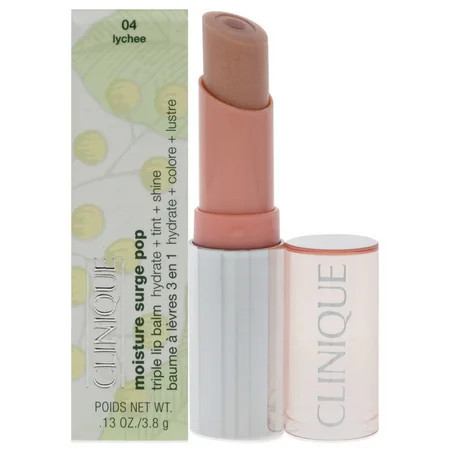 Clinique Moisture Surge Pop Triple Lip Balm - 04 Lychee 0.13 oz Lip Balm | Walmart (US)