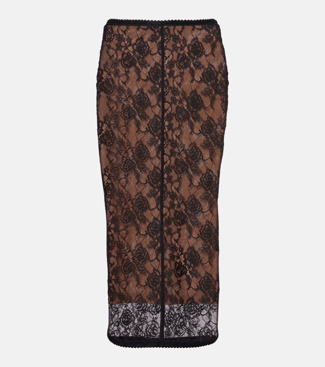 Sheer lace midi skirt | Mytheresa (US/CA)